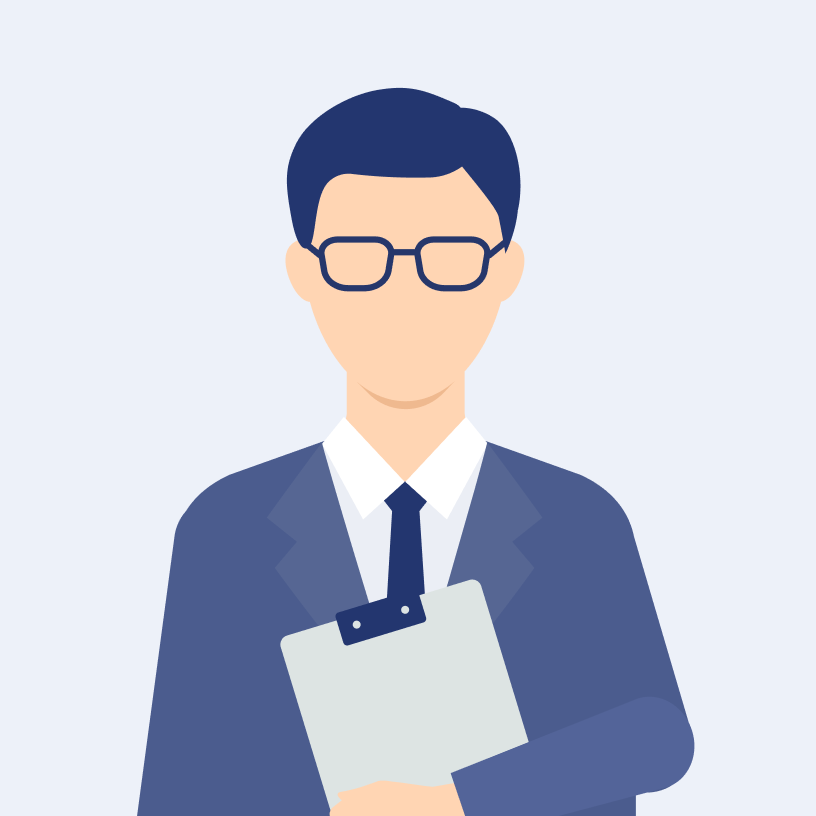事故担当者のイラスト