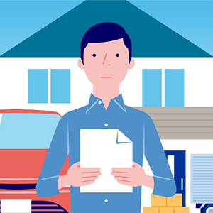 引っ越しをしたときの車庫証明の住所変更のアイコン