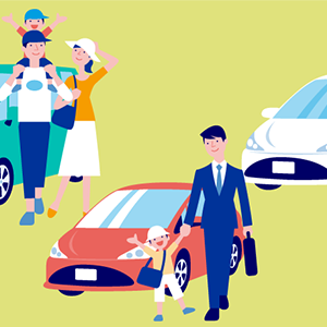 自動車保険の使用目的のアイコン