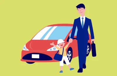 年間走行距離・使用用途（通勤・通学使用）