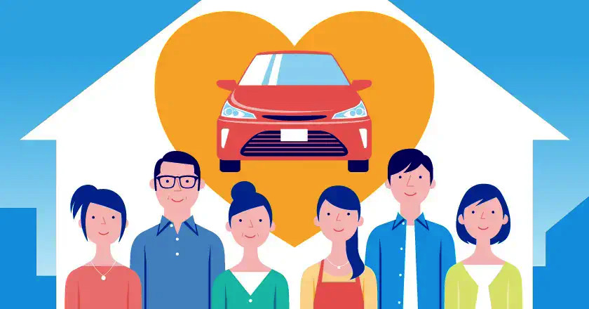 自動車保険の家族限定特約。別居の未婚の子とは？
