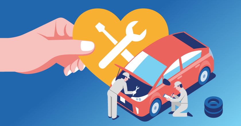 車両保険は修理でどこまで使える？車両保険の使い方