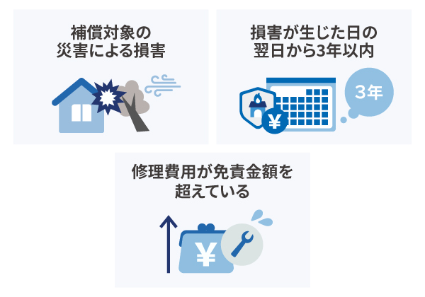 外壁塗装で火災保険が適用される条件
