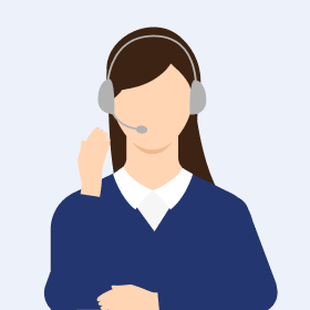 事故受付スタッフのイラスト